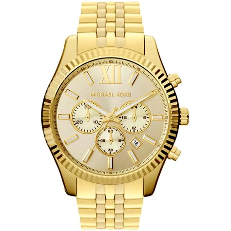 orologio uomo oro michael kors|1.